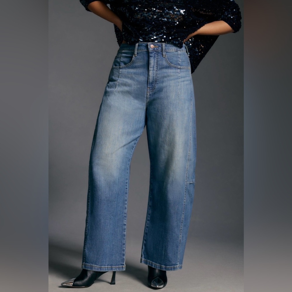 Anthropologie Pilcro The Kenna Heritage Barrel Jeans